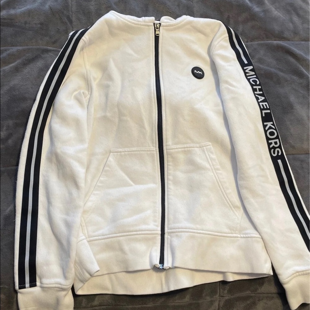 Michael Kors zip up sweater